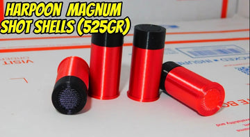 MACABESPEED MAGNUM SHOT 525 GRAIN, 12 GAUGE AIRGUN SHOT SHELLS 20 PACK