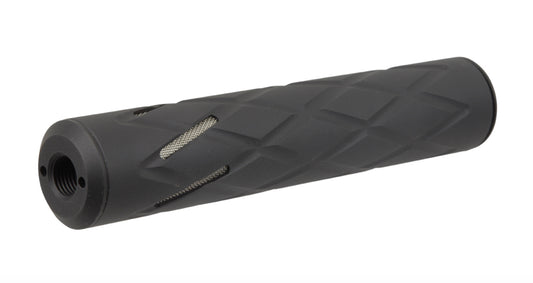 0dB Airgun Silencer 160S Black with 1/2" UNF .177/.22CAL-.25CAL-.30CAL