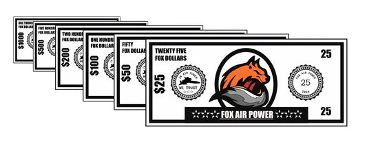 FOX DOLLARS / GIFT CARDS