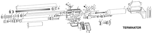 O'RING KIT FOR AEA TERMINATOR .30 & .35 CALIBER