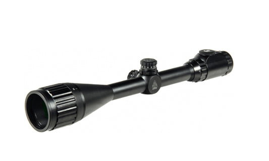 UTG TRUE HUNTER® 6-24X50 1" SCOPE, AO, 36-COLOR, MIL-DOT, W/ RINGS SCP-U6245AOIEW
