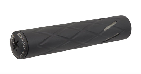 0dB Airgun Silencer 160S Black with 1/2" UNF .177/.22CAL-.25CAL-.30CAL