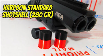MACABESPEED STANDARD SHOT 280 GRAIN, 12 GAUGE AIRGUN SHOT SHELLS 20 PACK