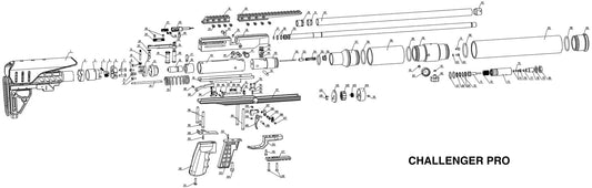 O'RING KIT FOR AEA CHALLENGER PRO .22, .25, .30 & .35 CALIBER