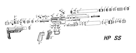 O'RING KIT FOR AEA HP SS .22, .25 & .30 CALIBER