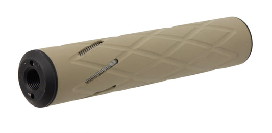 0dB Airgun Silencer 160S Cerakote with 1/2" UNF .177/.22CAL-.25CAL-.30CAL