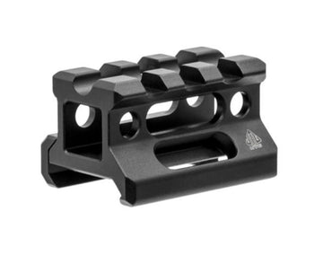UTG SUPER SLIM PICATINNY RISER MOUNT, 0.75" HEIGHT, 3 SLOTS