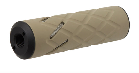 0dB Airgun Silencer 110C Cerakote with 1/2" UNF .177/.22CAL-.25CAL-.30CAL