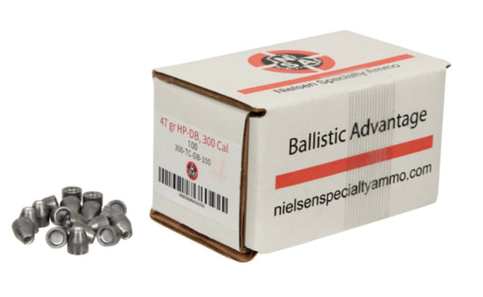 Nielsen Specialty Ammo .30 Caliber 47.2 grain HP-DB