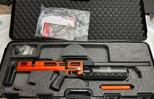 HOT DEALS .25 CAL BRK GHOST DEMO GUN WITH M-LOK RAIL AND 0DB MODERATOR