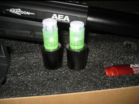 Texoma custom AEA Harpoon 72cal barrel adapters / shell holders (set of 2) - NOT FOR USE WITH THE MAGNUM