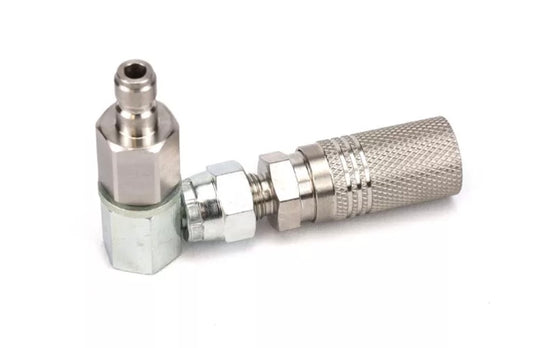 Huma Extended Foster Quick Coupler 90 Degree Stainless Steel