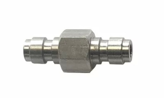 Huma Foster Male To Male Coupler Stainless Steel