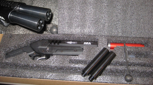 AEA Magnum Harpoon with 357 / 9mm Beehive barrels