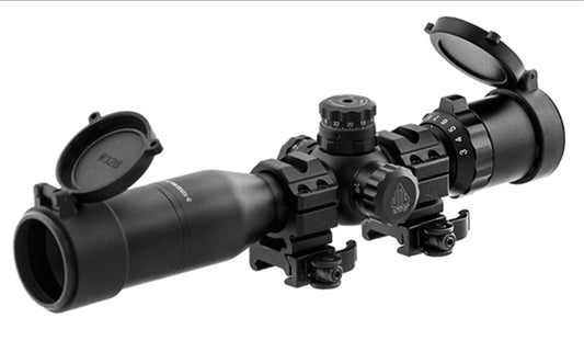 UTG® BUG BUSTER® 3-12X32, 1" SCOPE, SIDE AO, MIL-DOT, QD RINGS