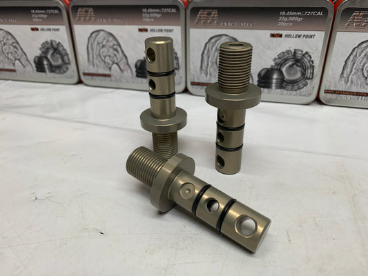 FRONT CARBON FIBER BOTTLE ADAPTER FOR AEA HP MODELS