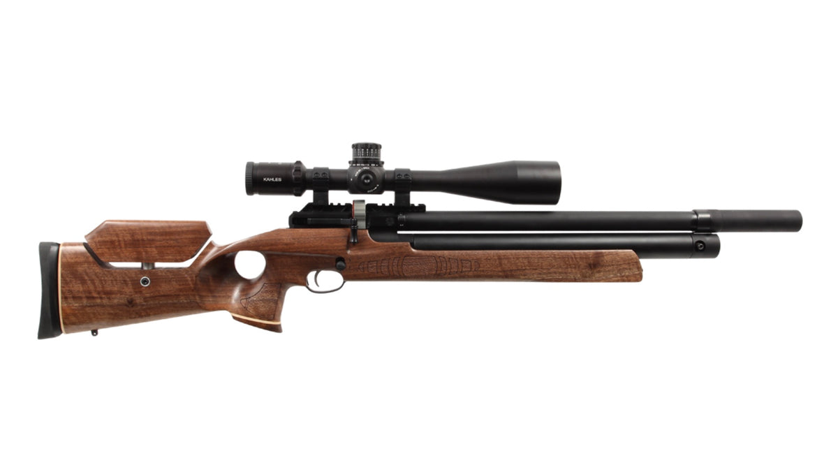 Paradigm Air Rifles American Air Arms Evol Paradigm .22 with Thumbhole Walnut stock – Fox ...
