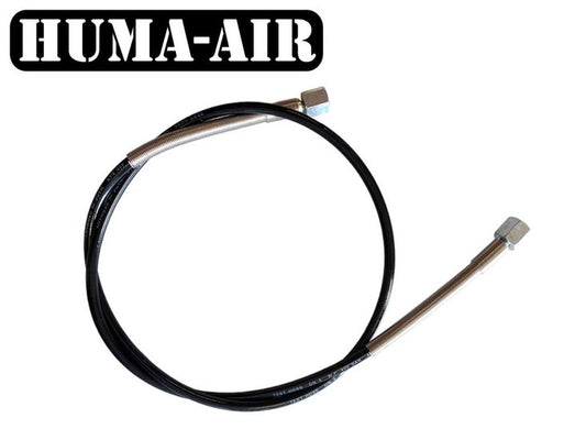 Huma High Flow Microbore Fill Hose 1/8 BSP 400 Bar Anti-Kink Protection