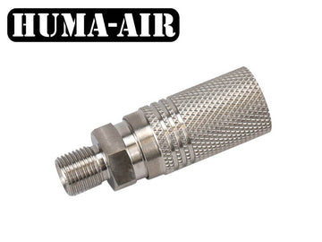 Huma Extended Female Quick Connect Coupler Stainless Steel (Foster) to G1/8BSP