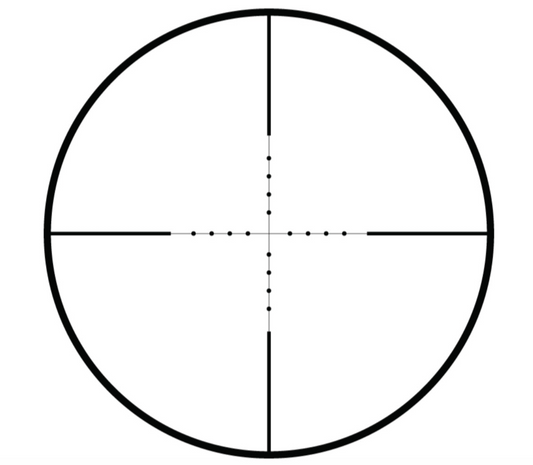 Hawke Vantage 1" 2-7x32 AO Mil-Dot Scope