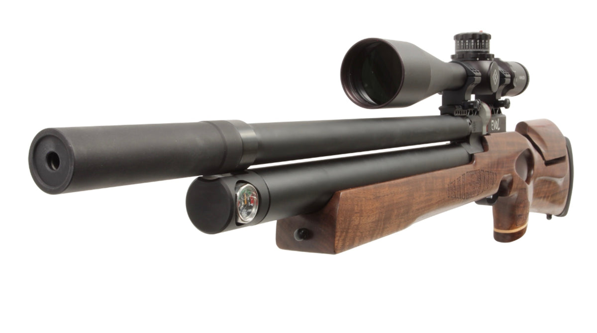 Paradigm Air Rifles American Air Arms Evol Paradigm .22 with Thumbhole Walnut stock – Fox ...