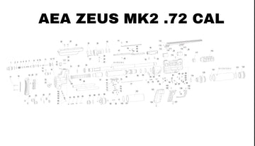 AEA MK2 ZEUS O'RING KITS FOR .58 & .72 CALIBER