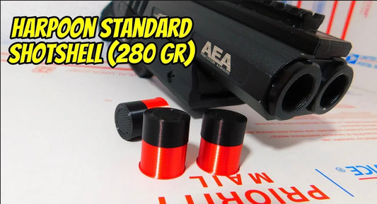MACABESPEED STANDARD SHOT 280 GRAIN, 12 GAUGE AIRGUN SHOT SHELLS 20 PACK