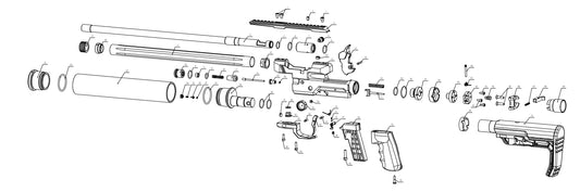 O'RING KIT FOR ALL CALIBER AEA ELEMENT MAX MODELS