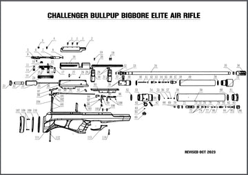 O'RING KIT FOR AEA / FOX AIR POWER CHALLENGER ELITE ALL CALIBERS