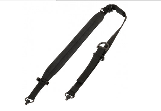 UTG BOLLA 2 to 1 Point QD Conversion Sling, Black PVC-GB508B