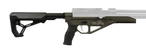Western Bush Pig Chassis Stock Olive Drab Green