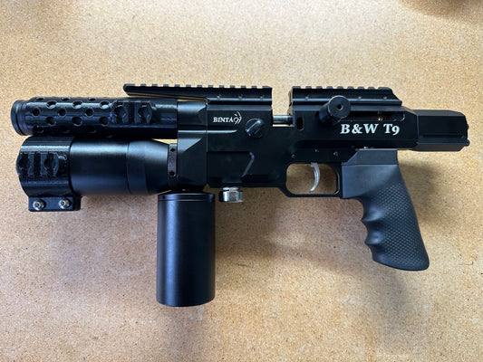 Macabespeed T9 Shroud with picatinny rails