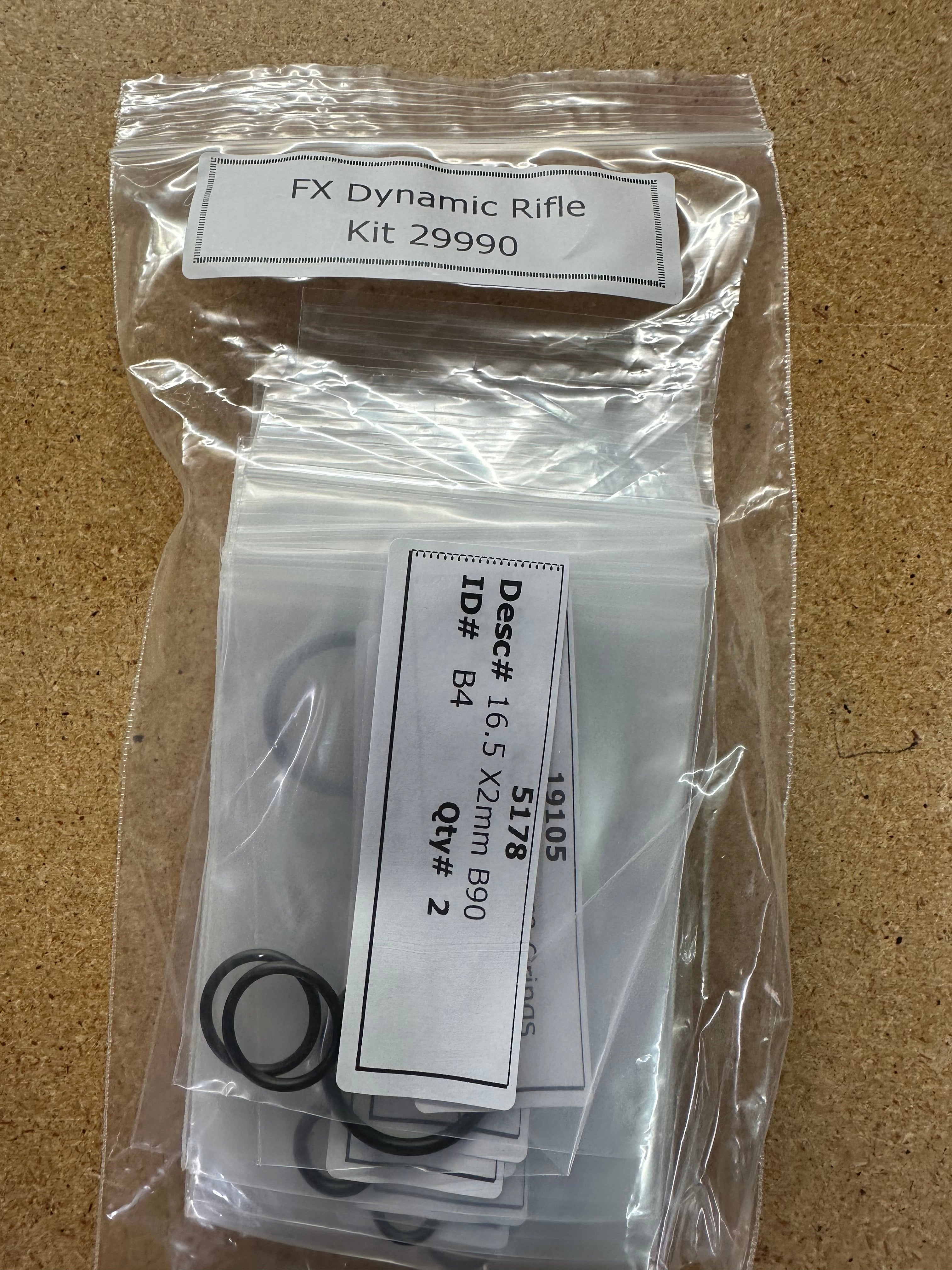 FX DYNAMIC RIFLE RESEAL KIT – Fox Air Power Inc