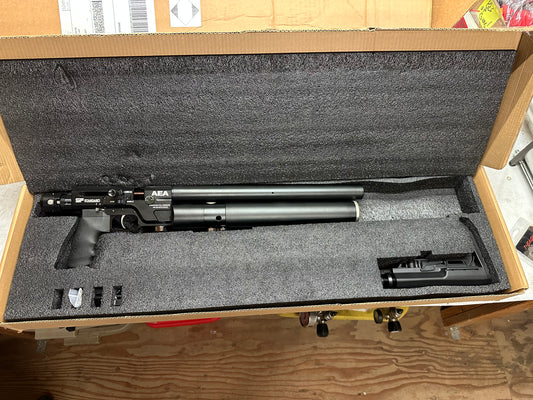 HOT DEALS AEA SF STANDARD 13” .25 CALIBER - SWITCHABLE SEMI AUTO OR BOLT ACTION - REGULATED
