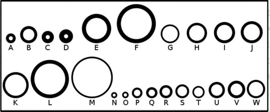 FX Impact MK2 + Power Plenum Rebuild O'ring Kit