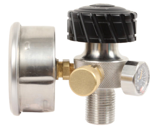 Omega HP3 Valve with Gauges (No Hose Assembly)