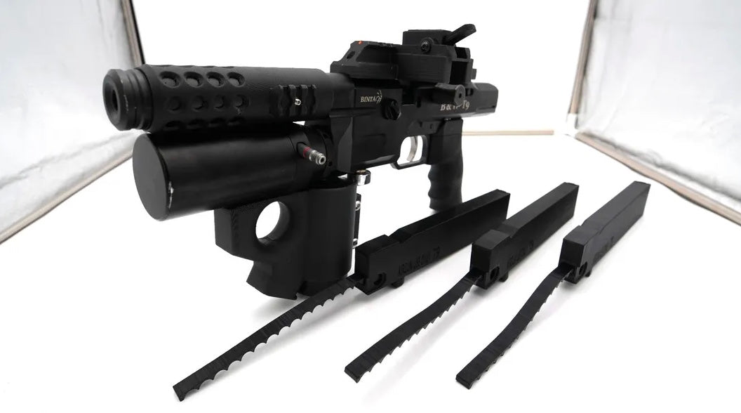 Mag Lead MACABESPEED T9 Black Belt Drive Extended Mag (LEAD PELLET COMPATIBLE ...