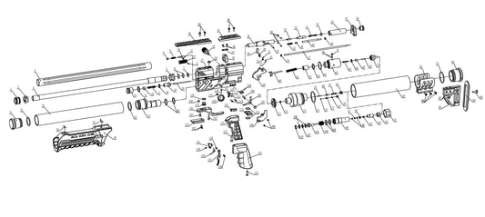O'RING KIT FOR AEA MEGALODON  ALL CALIBERS