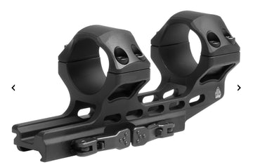 UTG® ACCU-SYNC® 30mm QR Picatinny Cantilever Mount, 34mm Offset, High Profile
