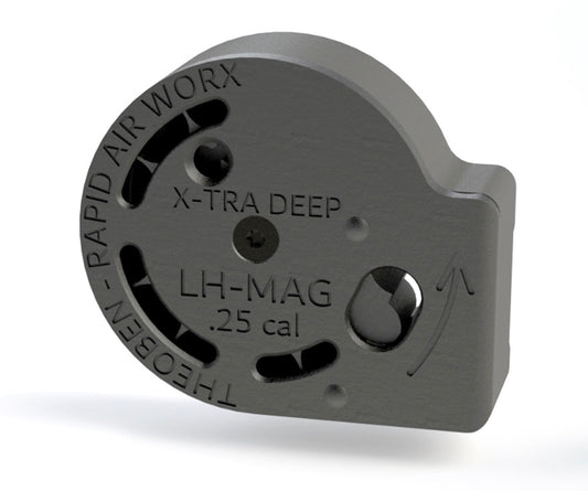 RAW HM1000X Magazine .25 Cal 12-Shot X-TRA Deep – Left Hand Feed