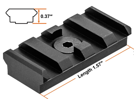 UTG PRO® M-LOK® Rail Section, 4-slot