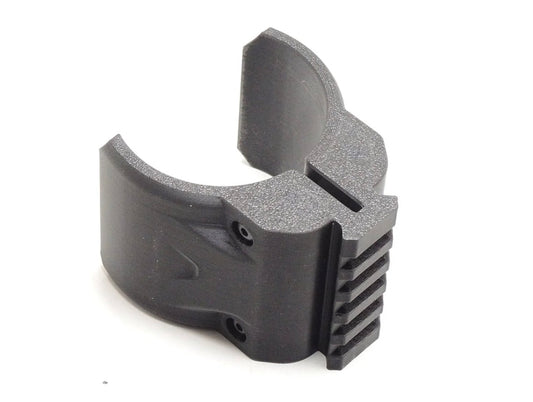 BRAVO 61MM CARBON FIBER BOTTLE CLAMP WITH PICATINNY RAIL