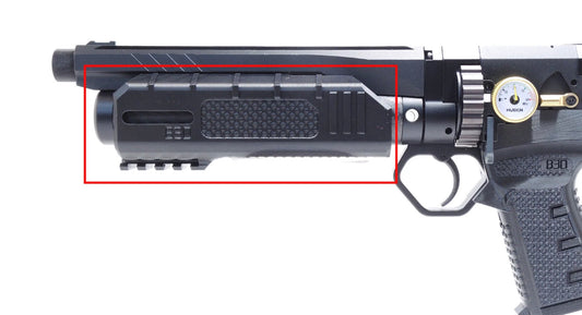BRAVO HUBEN HANDGUARD PICATINNY RAIL