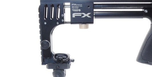 BRAVO FX IMPACT BUTT PAD WITH PICATINNY RAIL