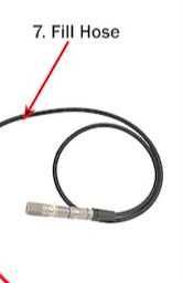 Omega Nitro Charger V3 Replacement Output Hose