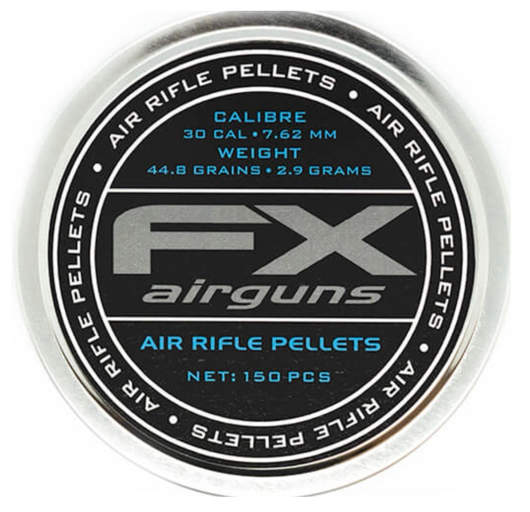 Fox Pellets FX .30 Air Rifle Pellets | 150 ct. | 44.8gr, 50.2gr – Fox Air Power Inc