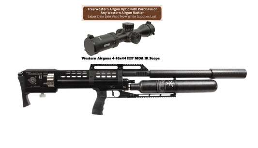 WESTERN RATTLER .45 CALIBER STANDARD SEMI AUTO W/FREE WESTERN SCOPE