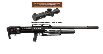 WESTERN RATTLER .45 CALIBER LONG STRIKE SEMI AUTO W/FREE WESTERN SCOPE