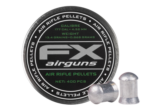 FX .177 Air Rifle Pellets | 500 ct. | 8.4gr, 10.3gr