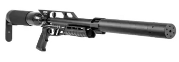 AIRFORCE CONDOR SS UTILITY AIR RIFLES W/SOUND-LOC® IN BLACK .177, .20, .22, .25